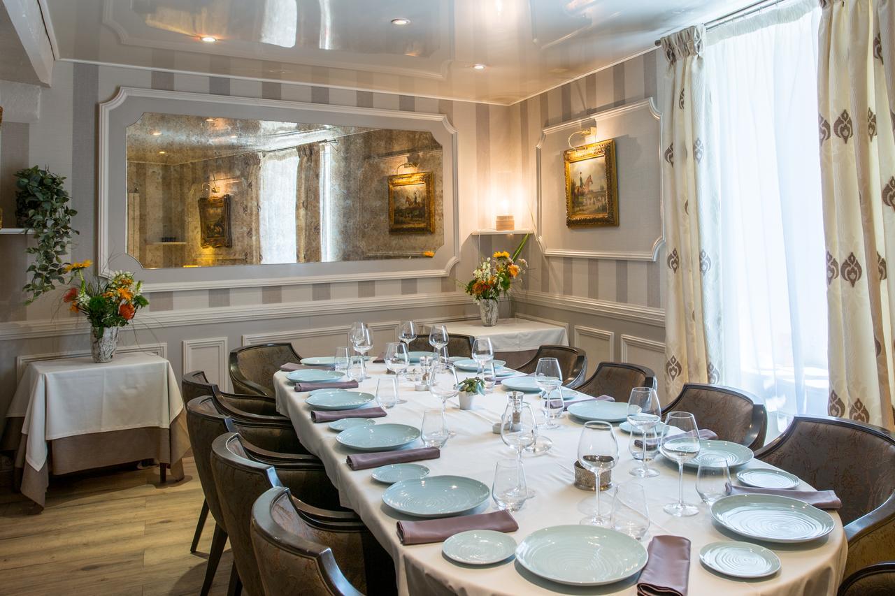 Logis Hotels Restaurant La Mere Hamard Semblançay Dış mekan fotoğraf